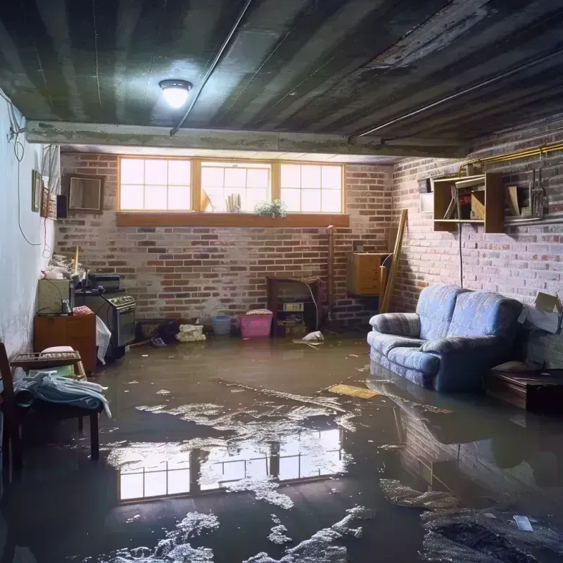 Flooded Basement Cleanup in New Concord, OH